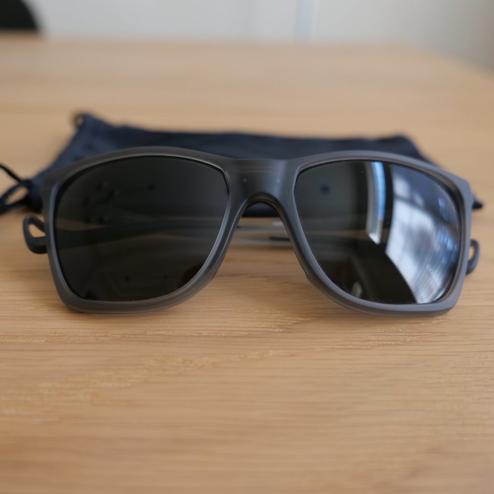 District Vision Keiichi Standard Gray Polarized Running Sunglasses